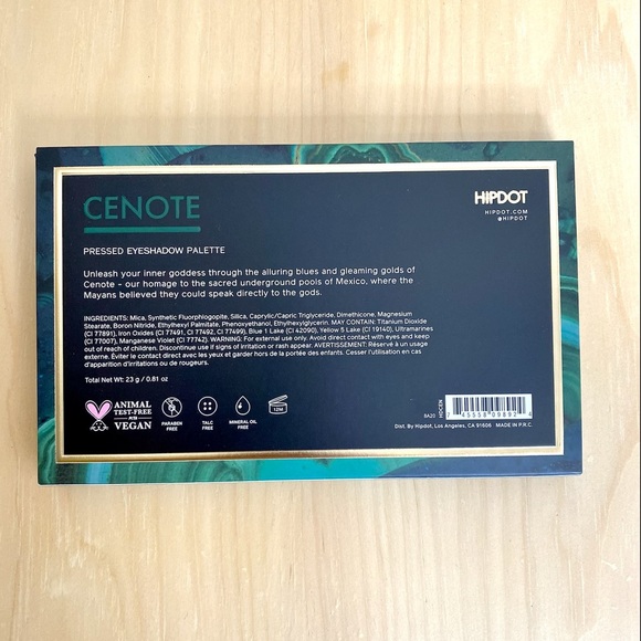 Hipdot Cenote Pressed Eyeshadow Palette - Picture 6 of 7